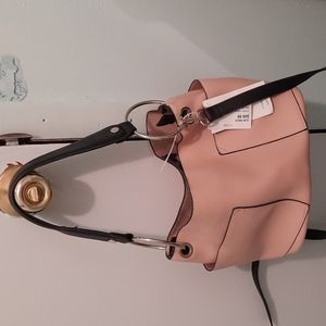 Purse pink black
